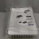 Dish Drying Rack - Space-Saving Small Dish Rack for Kitchen Counter, Rust-Resistant Kitchen Drying Rack, Compact Dish Drainer Organizer with Utensil Holder for Home Kitchen, White