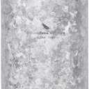 Boundless Voyage Titanium Vacuum Water Bottle Double-Walled Insulated Cup Lightweight and Leak-Proof Travel Outdoor Office School Sport Bottle (600ml silver)