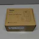 Veise VE018 Smart Knob Handle Lock - Fingerprint, App Control, Keyless Entry for Front Door and Bedroom, Electronic Digital Keypad, Auto Lock, Remote Access Sharing, IP55 Weatherproof, Matte Black