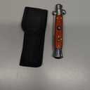 Outdoor Pocket Hunting Knife, Stainless Steel Kitchen Knife, Suitable For Camping, Hunting, And Survival (Includes a Sharpening Tool) (Red)