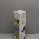 MIXXIDEA Metal Wild Bird Feeders, Squirrel Proof, Hanging 6 Port Tube Transparent Finch Feeders for Attracting Birds in Your Lawn, Garden, Balcony Coffee