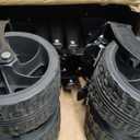 Hikemoon 300L Extra Large Wagons Carts Foldable, 560LBS Heavy Duty Collapsible Beach Wagon 48" Long with Big All-Terrain Wheels, Utility Folding Cart for Camping, Grocery, Sports, Garden, Black
