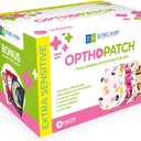 Opthopatch Eye Patches for Infants - Extra Sensitive Adhesive - Girls' Design [Series II] - 100 Count + 3 Reward Charts