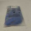 Short Bob Wavy Wig with Bangs for Women Loose Curly Shoulder Length Synthetic Cosplay Wig Bob for Girl Colorful Costume Wigs (Blue)