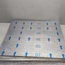 Garage Door Insulation Kit 10 PRE-Cut PCS: Reflective Foam Panels 24x48 Sheets