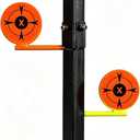Dualing Tree for .22 Rimfire Shooting,Metal Dueling Tree kit with Ground Insertable Design,Steel Plinking Target Suitable for .22 Rifles and Handguns Shooting Practice,Great for Backyard/Game/Outdoor