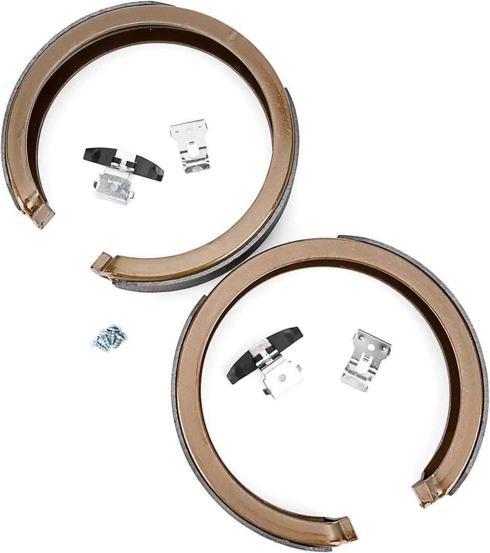 Rear Parking Brake Shoes Sets Compatible with Chevrolet ASTRO AVALANCHE EXPRESS SILVERADO SUBURBAN 1500 2500 1999-2014 TAHOE TRAILBLAZER SSR Compatible with Chevy Replacement for 781PG