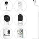 67" Adjustable Height Baby Monitor Floor Stand Holder for HelloBaby,Infant Optics DXR-8 Pro,Nanit Pro & Flex Stand,Eufy,Motorola,Owlet,Momcozy Baby Monitor Stand,Also for Cameras with 1/4 Screw Mount