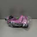 K KomForme Girls Glitter Ankle Boots Side Zipper Chelsea Booties Lug Sole (Toddler/Little Kids/Big Kids) Size 13, Purple