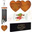 Best Friend Birthday Gifts for Women, Good Friend Wind Chimes, Friendship Gifts for Bestfriend, Bestie, Soul Sister, BFF Friendship Windchimes for Birthday, Thanksgving, Christmas, Friendsgiving