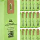 16 Packs Vacuum Bags for Oreck Type CC, Compatible with All Oreck XL Upright Vacuum Cleaner - Replaces Part # CCPK8DW (Green)