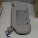 Driver Left Side Sun Visor Compatible with Honda CR-V 2017 2018 2019 2020 2021 2022 Sunshade Replace 83280TLAA12ZB (Gray, Driver Side)