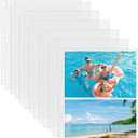 30 Pack Photo Sleeves for 3 Ring Binder - (5x7, for 120 Photos), Archival Photo Page Protectors 5x7, Clear Plastic Photo Album Refill Pages Photo Pockets, Postcard Sleeves, Acid-Free
