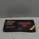 Red Light Therapy Belt for Neck and Shoulder, Rechargeable Infrared Light Therapy Wrap for Body Pain Stiffness & Muscle Relaxation, Portable Design for Home Office