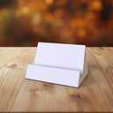 Concrete Phone Stand, Desktop Phone Stand, Multifunctional Stand, Compatible with iPhone 16/15/14/13/12 Smartphones (White)