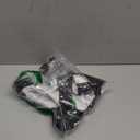 Halloween Trick or Treat Candy Bags LED Light Up Pumpkin Bucket, Collapsible Reusable Candy Basket, Fabric Tote Gift Goody Bags for Kids Halloween Party (White)