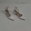DREAM PAIRS ANNEE Pointed Toe Low Chunky Heels Pump Shoes (7)