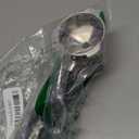 51MM Portafilter Double Spouts 3 Ears, 304 Stainless Steel Espresso Portafilter with 0.38MM Ultra-Fine Filter Blocks Grounds,Coffee Portafilter with Ergonomic Handle Fits Palm,Fits CASABREWS,De'Longhi