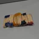 Vibrant Multicolor Frill Picks Eye-Catching Designs & Durable - Perfect For Parties & Events Pack of Four Multicolor