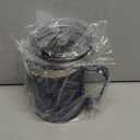 WETOWETO 14 oz Coffee Mug, Vacuum Insulated Camping Mug with Lid, Double Wall Stainless Steel Travel Tumbler Cup, Thermal Coffee Mug, Powder Coated Navy Blue