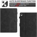 DTangLsm for iPad A16 Case iPad 11th Generation Case 11-inch 2025, iPad 10th Generation Case 10.9-inch 2022, Smart PU Leather Folio Stand Cover with Pencil Holder, Auto Wake/Sleep, Honeycomb Black