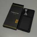 BXYJY for Samsung Galaxy S25 Ultra Case Wallet, Card Holder (45 Cards), RFID Block, Slide Camera Cover, Military Grade Shockproof, Rugged Heavy Duty Men Women Phone Case for Samsung S25 Ultra, Black