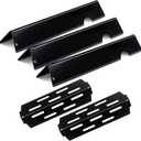 Heat Shield Gas Grill Replacement Parts for Weber Genesis II 200 Series E210 S210 LX E240 LX S240, Set of 2+3 Pack Flavorizer Bars