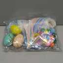 DERAYEE Easter Bonnet Kit, Chick Bunny Egg DIY Art Craft Kits Make Your Own Cute Hat for Easter Craft (Blue)