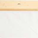 FILFEEL Stylish Foldable Toilet Storage Basket with Lid, Versatile for Bathroom, and Container (Beige)