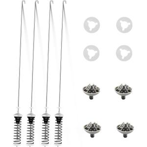 NTW4600YQ1 NTW4650YQ0 NTW4630YQ0 Washer Suspension Rods Replaces WTW4800XQ4 RTW4640YQ0 RTW4640YQ1 WTW4800XQ2 NTW4610YQ0 ATW4675YQ1 MVWC200XW2 WTW4800XQ0 NTW4700YQ1 MVWC200XW0 MVWC200XW3 Washer