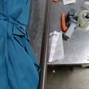 JEAREY 6.5x10' Rectangle LED Lighted Umbrella Patio Umbrella Outdoor w/Tilt