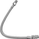 compressor Jumper Hose20" Length Industrial Grade Compressor Jumper hose 450 PSI &750F With Two 3/4" Male Adapters.