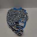 Kuoser Dog Recovery Suit for Dogs After Surgery,Professional Surgical Onesie for Female Male Dogs Spay Neuter,Soft Dog Surgery Suit Bodysuit for Abdominal Wounds Skin Disease,Blue Leopard 2XL (XX-Large (Back: 24.8" - 29.5"; Weight: 70+ LB))