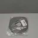 33FT Brush Weather Stripping, 0.35"W x 0.2"T High-Density Self-Adhesive Seal Strip for Doors and Glass Doors, Draft Blocker for Windproof, Dustproof, and Soundproof, Easy Cut & Install, Gray