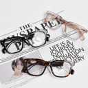 Progressive Multifocal Reading Glasses for Women Men, Anti Glare Blue Light Blocking Multifocus Computer Glasses