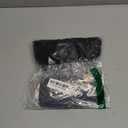 Kids Winter Beanie Childrens Warm Knitted Fleece Lined Ski Pom-Pom Warm Knit Hat for Boys & Girls 3-9 Years (Black)