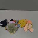 Niceye Baby Girl Bows and Headbands, Stretchy Nylon Hairbands Hair Bows for Newborns, Infants, Toddlers - Handmade Baby Hair Accessories for Girls (Orange)