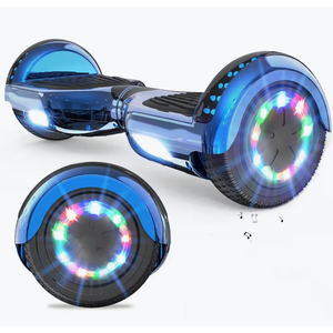 Hover-1 Helix Electric Self Balancing Scooter with 7MPH Top Speed, 4 Mile Range, Dual 200W Motors, 6HR Full-Charge, Built-in Bluetooth Speaker, 6.5” Wheels, Rider Modes: Beginner to Expert
