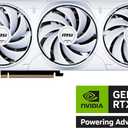 msi Gaming RTX 5080 16G Ventus 3X OC White Graphics Card (16GB GDDR7, 256-bit, Extreme Clock TBD MHz, DisplayPort x 3 2.1a, HDMI 2.1b, NVIDIA Blackwell Architecture)