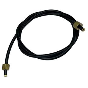 Sellerocity Kit Unloader Hose W/ 2 Nuts + Ferrule Combos 2 Inserts 24 Inches of 1/4 OD Tubing Compatible With Campbell Hausfeld ST117801AV, ST188820AV, ST188800AV
