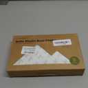 5-Pack Muslin Burp Cloths Baby Boy, Girl - Very Absorbent Baby Burp Cloth Rags, 8-Layers Viscose Derived from Bamboo Cotton Muslin Towel, Super Soft Spit Up Rags, No Shrink Washcloths (Fleur)