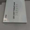 7Color LED Light Therapy Mask, Wireless Green Silicone Face Mask for Red Light Therapy, Infrared, Blue Light, and Skin Rejuvenation, Adjustable Brightness & Skin Treatment, Green