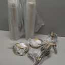 30" 2 Lights Hardwired Frosted Glass Bathroom Wall Sconces, Handmade Knurled Brass Wall Light Fixture,Modern Vanity Light for Living Room,Hallway, Bedroom, Indoor Wall Lamp, Bulb Included (30-In-Brass-1-Pack)