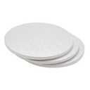 3 Pack 12-Inch Round Cake Drum Board Set, Round Boards for Baking Supplies, Desserts 