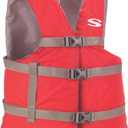 Stearns Adult Life Vest, USCG Approved Type III Life Jacket, PFD for Boating, Swimming, Watersports, & More, Standard & Oversized Fits