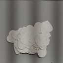 50 Pcs Handmade Seed Paper Plantable Wildflower Seed Paper Recycled Flower Petals Tags Wedding Favors for Guests Craft Gifts Cards for Envelope Birthday Party, 5 Styles (Heart)