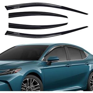 Rain Guards Fit for Toyota Camry 2025 2026 LE SE XLE XSE Black 4 PCS