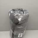 Rocking Chair Cushion - Corduroy Fabric, High-Density Sponge, Durable Comfort Non-Slip Bottom Tufted Seat Pads with Ties, CorduroyDeep Gray, 44x19x4 inch