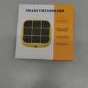 Tic-Tac-Toe Bolt Game, 4-in-1 Handheld Puzzle Games Console, Electronic Tic-Tac-Toe Game for Educational and Memory Growth, Portable Travel Games for Car Ride, Board Games for Kids and Adults (Blue)