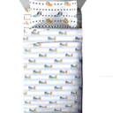 BLUEY in the Dream Kids 3 Piece Blue Bed Sheet, Twin